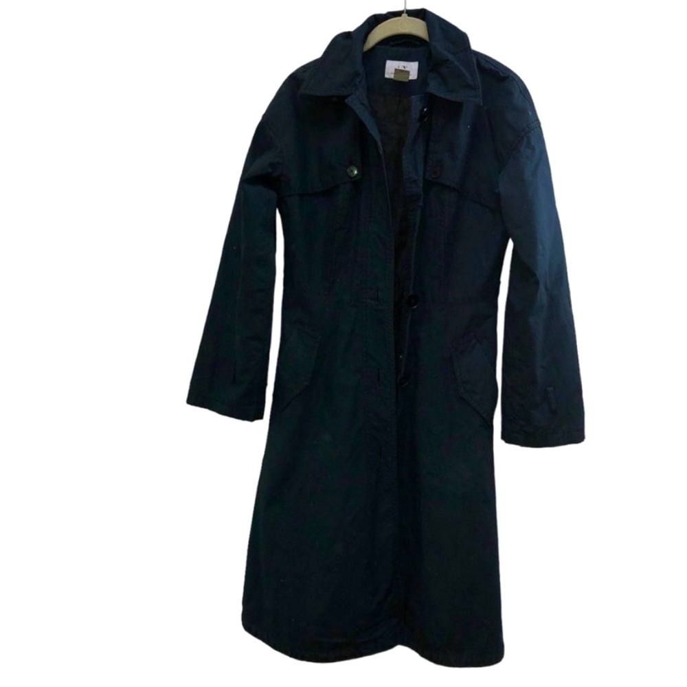 Giorgio Armani iTALY Exchange Vintage Teal GREEN Cotton Trech Rain Coat …